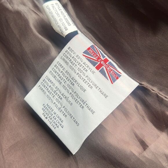 Miss London Faux Fur and Leather Vest Womens Size Large - Picture 4 of 8